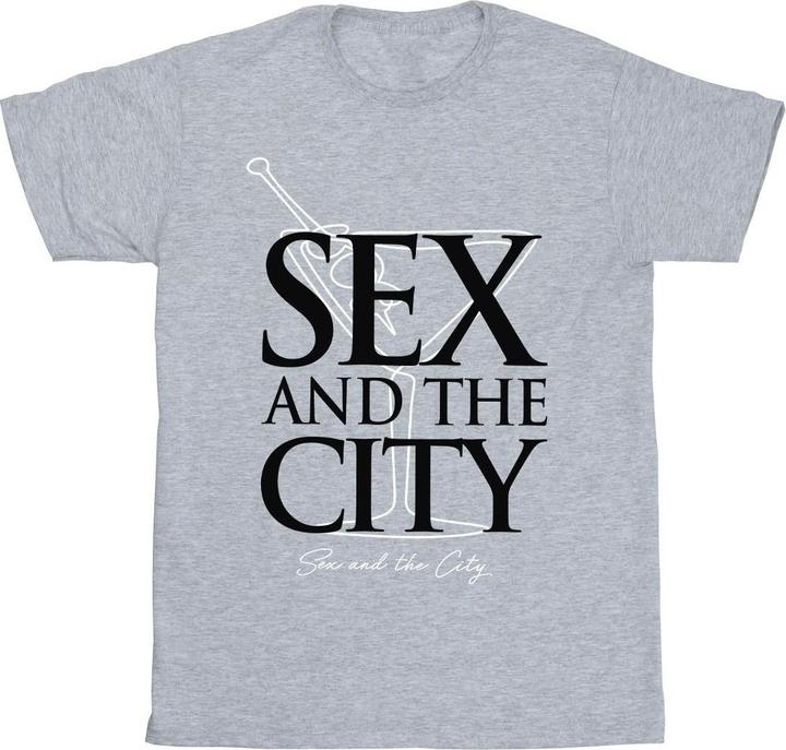 Sex and the City Martini Logo TShirt (XXL)