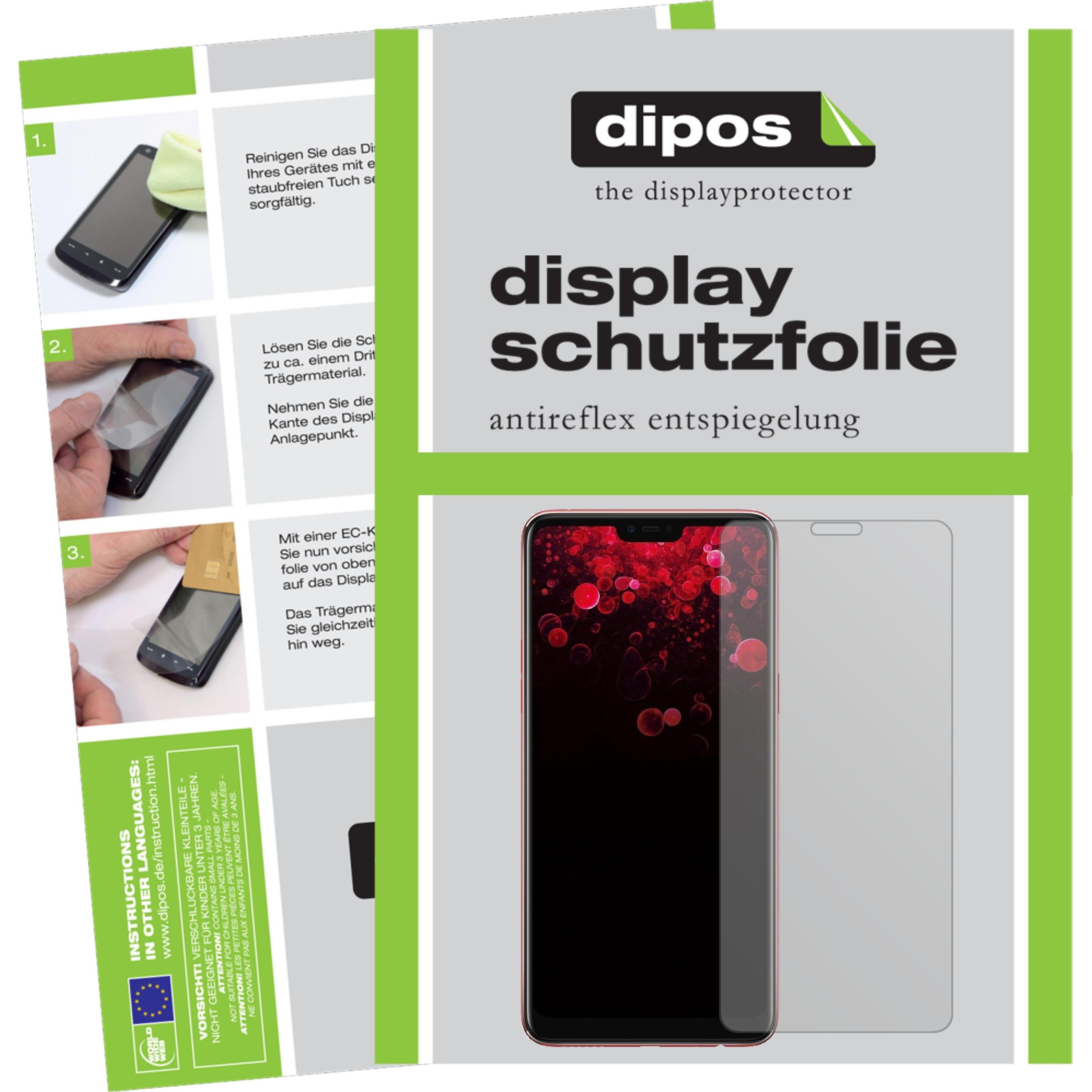 Thumbnail - Dipos Displayschutzfolie Antireflex (1 Stück, Oppo F7 Youth), Smartphone Schutzfolie, Transparent