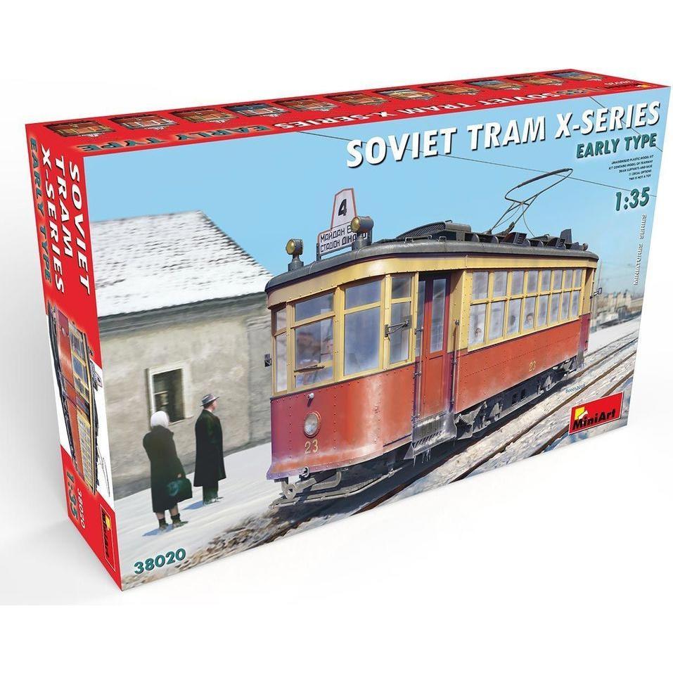 Mini art Soviet Tram "X"-Series. Early Type.