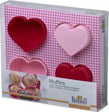 Image du produit Birkmann Muffin au coeur 4pc (7 cm)