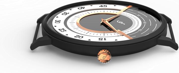 Actual product image Trifoglio Italia Radio City (Analogue wristwatch, 40.50 mm)