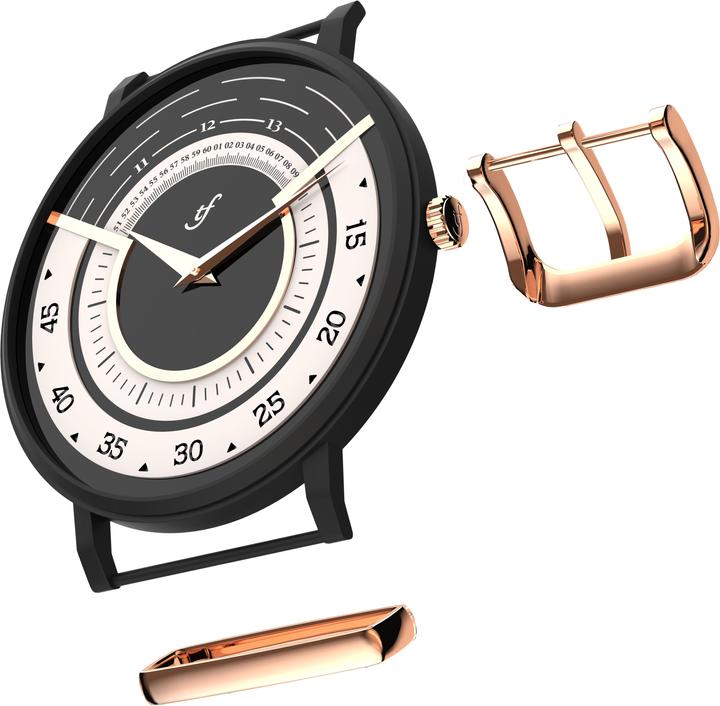 Actual product image Trifoglio Italia Radio City (Analogue wristwatch, 40.50 mm)