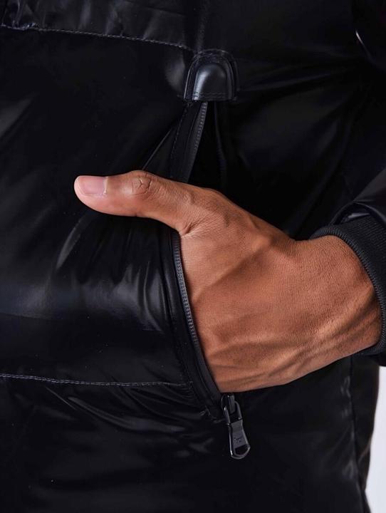 Actual product image Project X Paris Ultra shiny hooded down jacket (M)