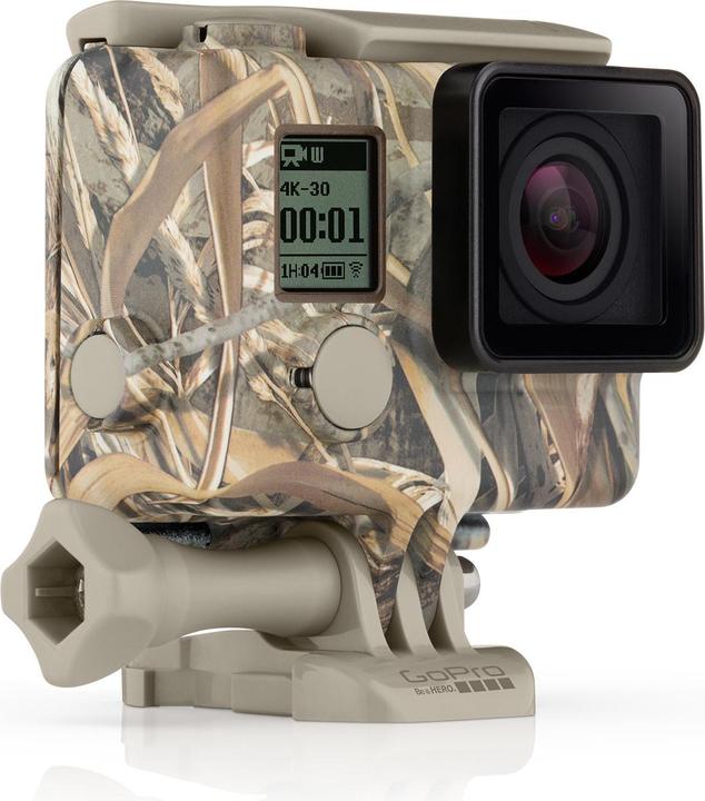 Produktbild GoPro Camo Housing + QuickClip (Realtree MAX-5) (Hero 4, Hero 3+, Hero 3)
