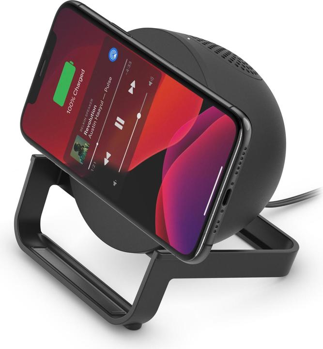 Produktbild Belkin BoostCharge 3-in-1 Wireless Charger + Ständer + Lautsprecher (10 W)