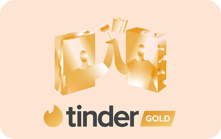 Produktbild Tinder Gold 1 Monat Voucher Digital Code (25 EUR, 1 Monate)