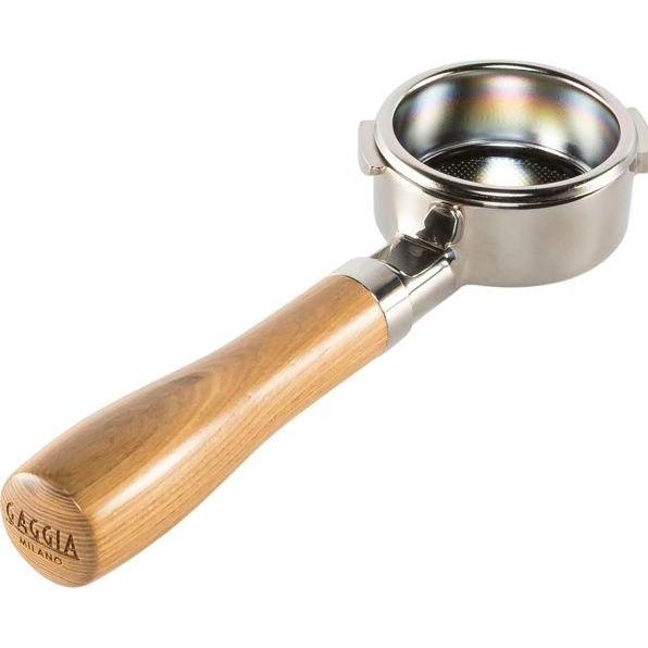 Gaggia Filtro a pistone a corpo unico, Accessori per macchine da caffè, Marrone, Argento