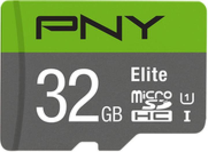 Image du produit PNY Elite (32 Go, microSDHC, U1, UHS-I)