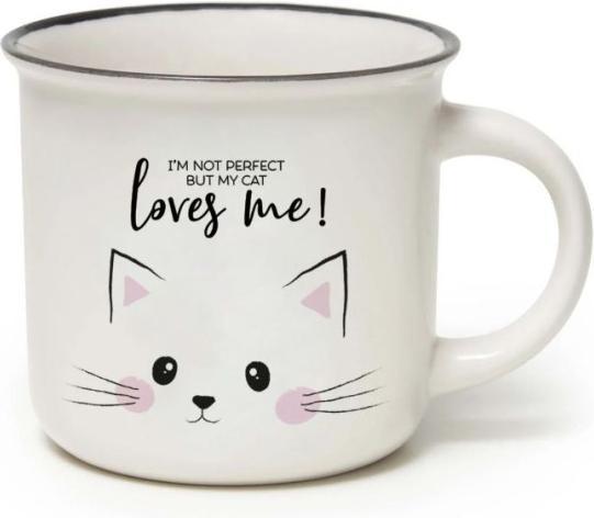 Legami Tasse für Cappucino - Kitty (350 ml)