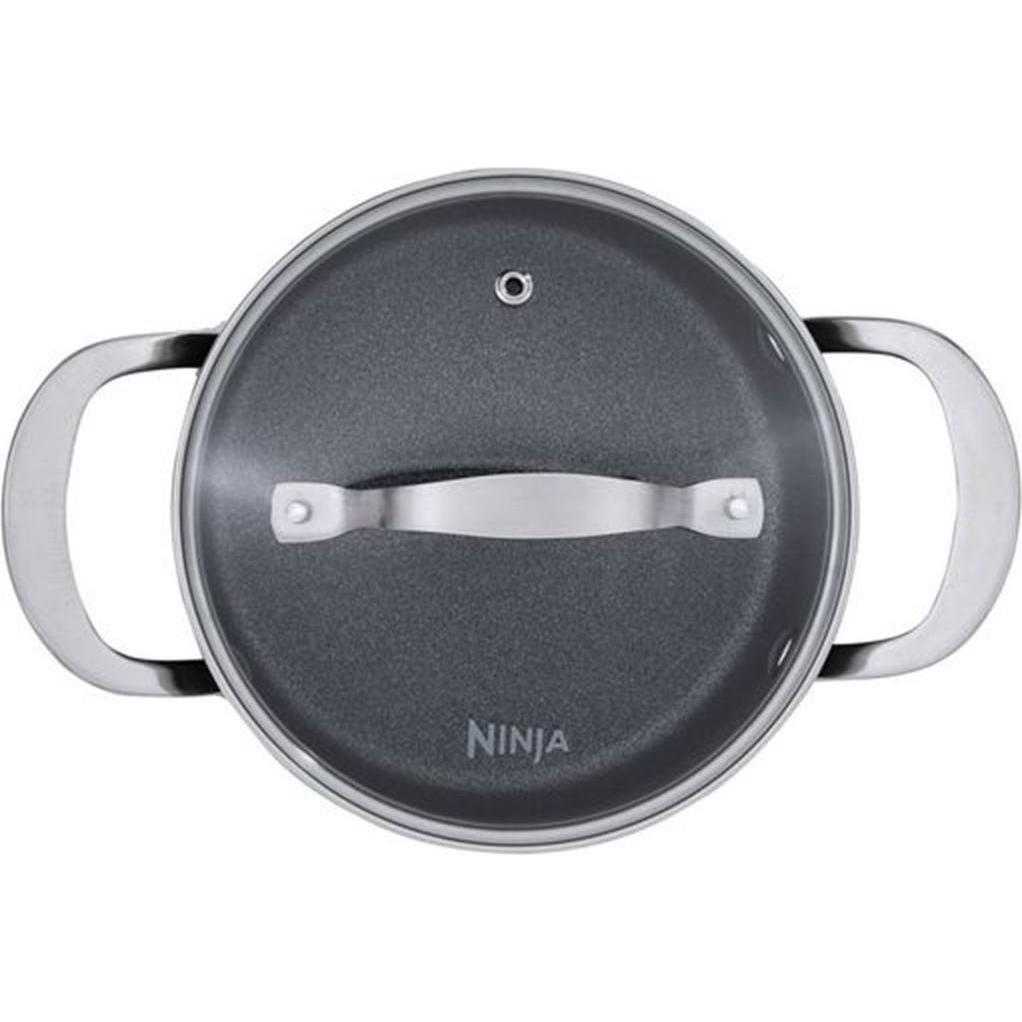 Thumbnail - Ninja ZEROSTICK Essentials Suppentopf (16 cm) C10216DE, Pfanne + Kochtopf, Schwarz