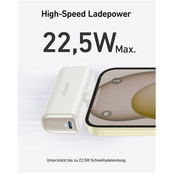 Produktbild Anker Nano Power Bank (5000 mAh, 22.50 W, 18.50 Wh)