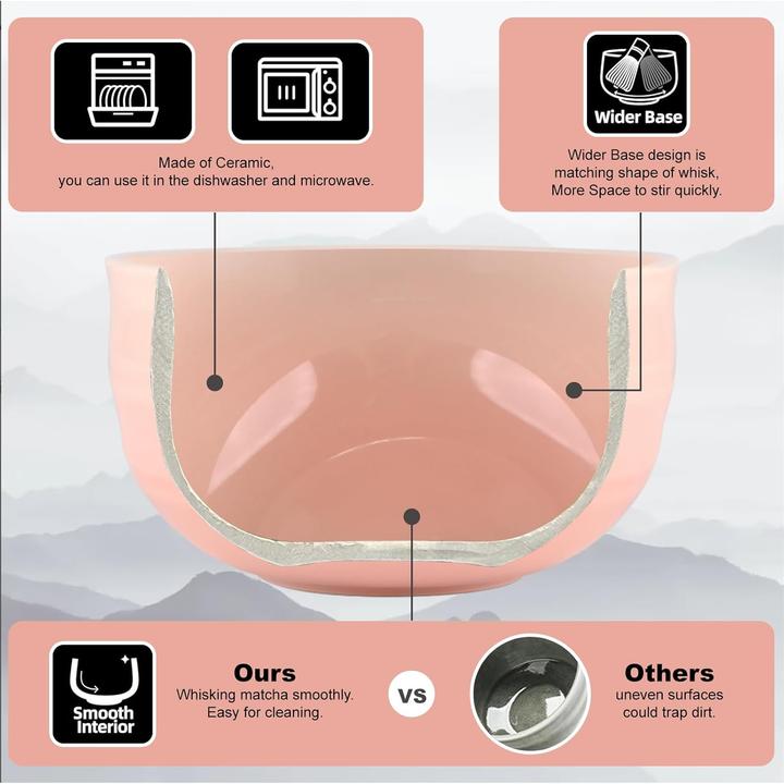 Immagine prodotto Anei Set Matcha con ciotola e frusta in bambù