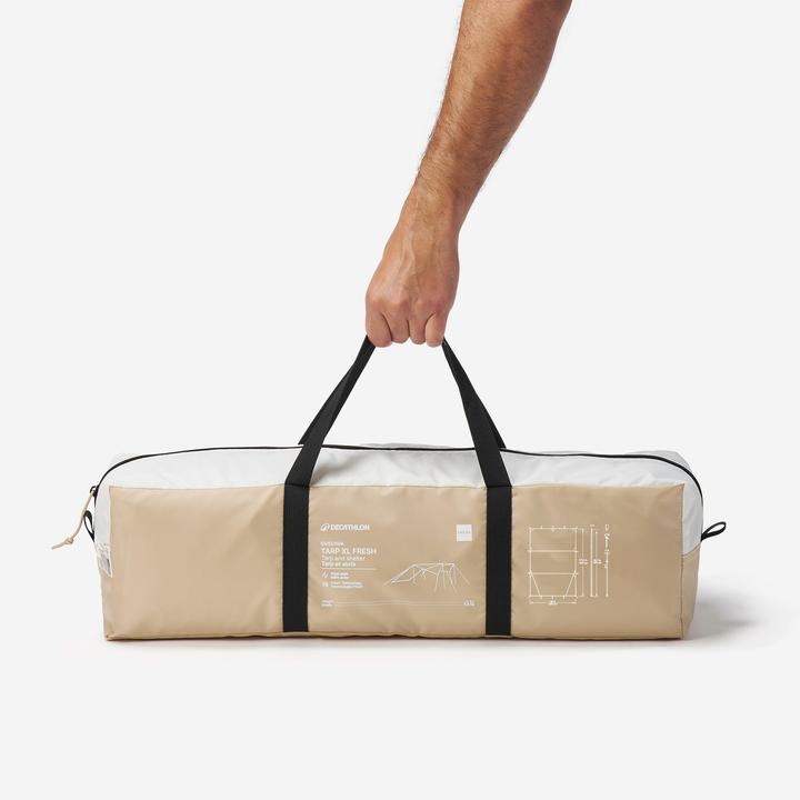 Image du produit Quechua Tarp abri de camping multifonction, Fresh XL (Bâche, 5.80 kg, 6 personnes)