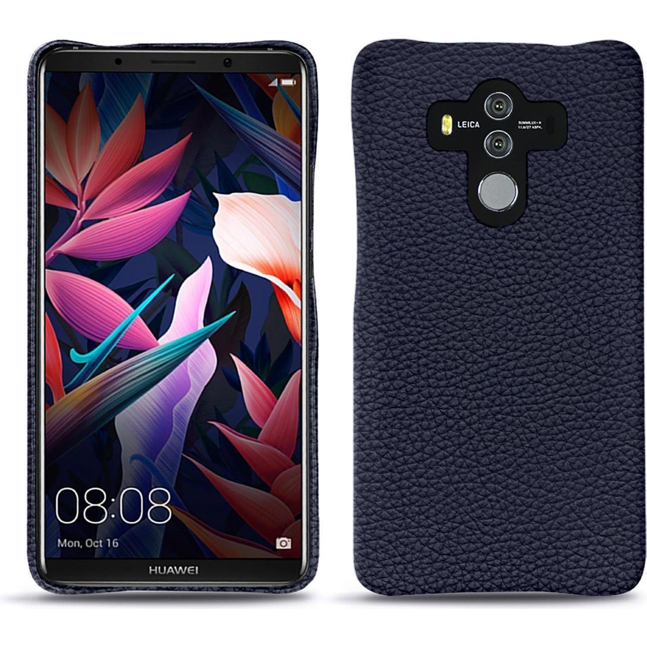 Thumbnail - Noreve Lederschutzhülle (Huawei Mate 10 Pro), Smartphone Hülle, Violett