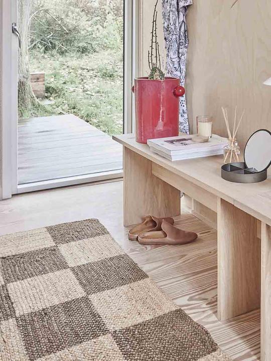 Produktbild OYOY Living Teppich Schachbrett 140 cm x 200 cm (140 x 200 cm)