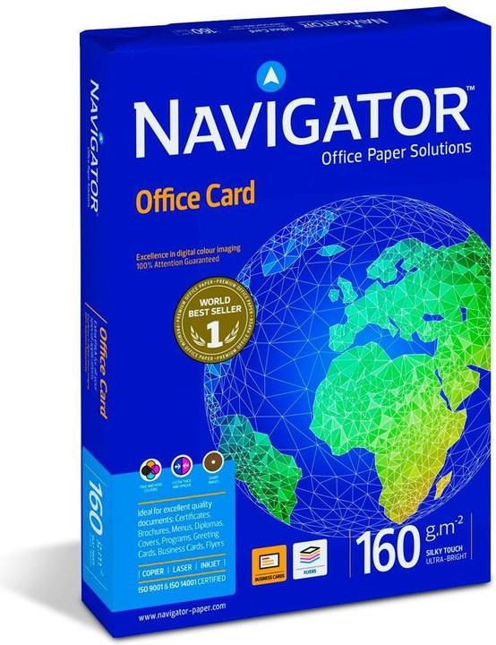 Actual product image Igepa Photocopy paper Office Card A3 160g 250 sheets (160 g/m², A3)