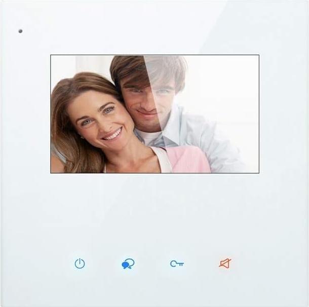 Image du produit Digitone Interphone vidéo sans fil avec caméra grand angle, moniteur couleur et ouverture à distance