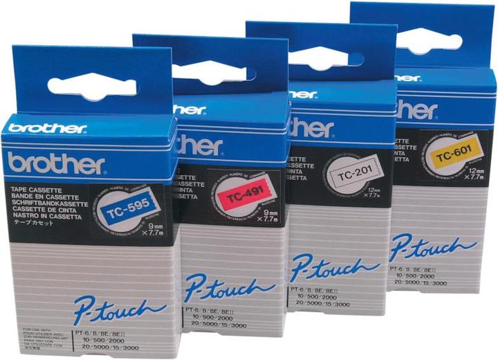 Actual product image Brother P-Touch (0.90 cm, Transparent)