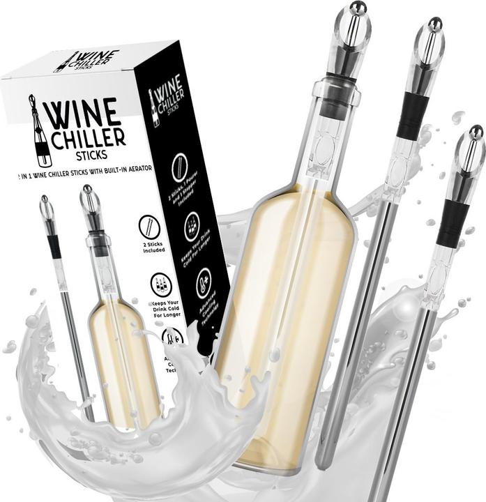 Actual product image Mad Monkey - Wine cooler sticks (Wine pourer)