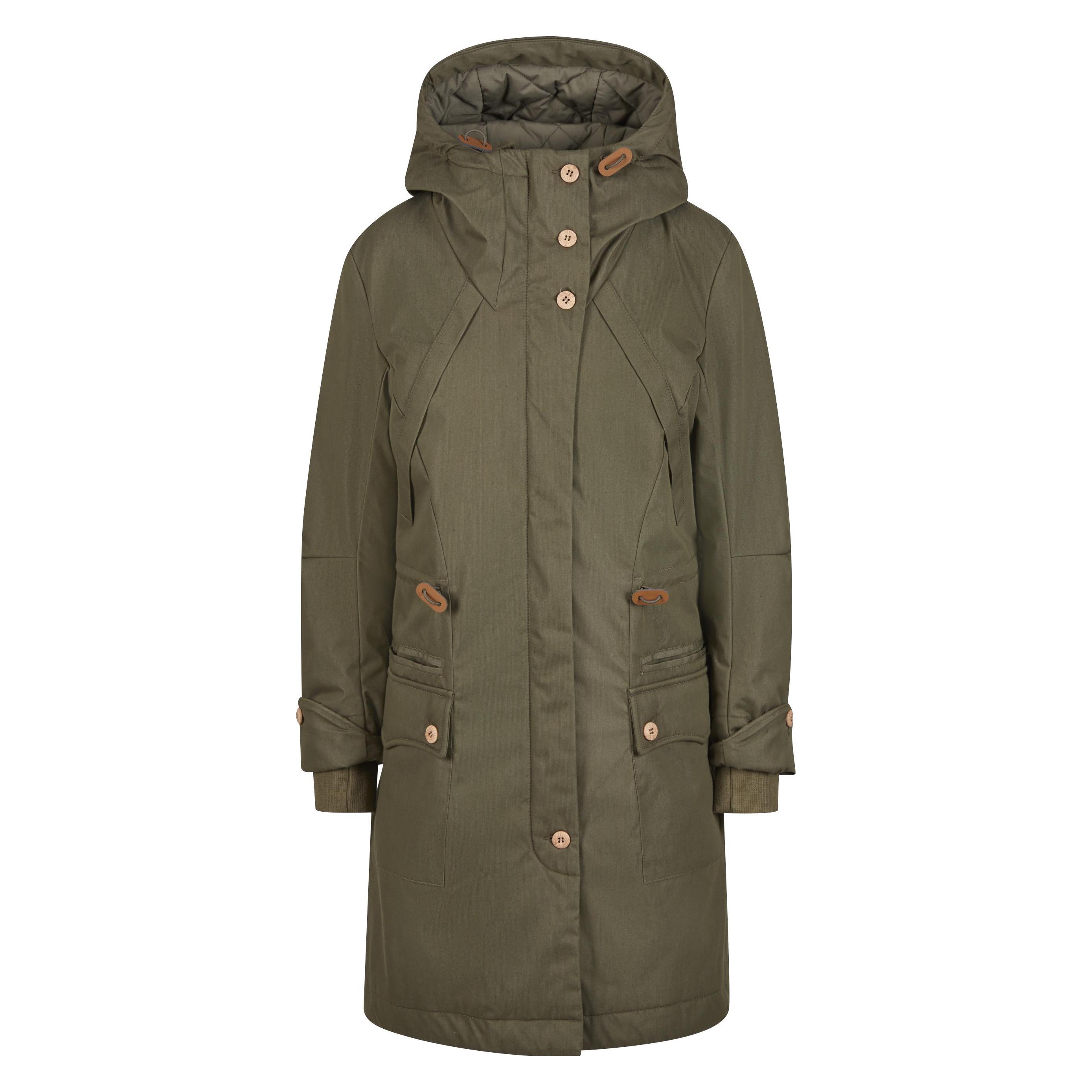 Brandit, Damen, Mäntel, Women Mayleene Winterparka - 176107, Grün