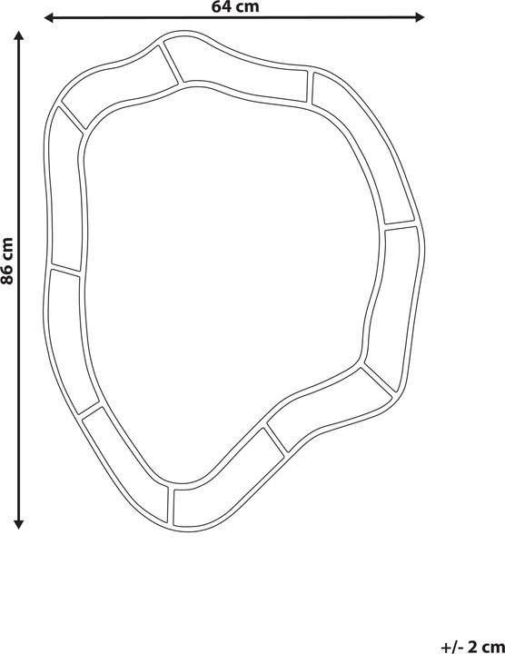 Immagine prodotto Beliani Liverdun (64 x 86 cm)