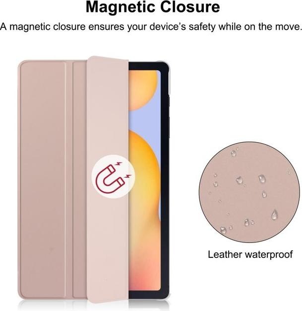 Actual product image MU Classic Triple foldable leather cover (Galaxy Tab A7 10.4 (2020))