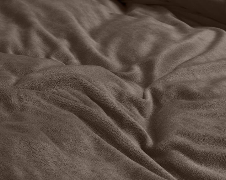 Actual product image Sleeptime Duvet cover velvet plain (Duvet cover, 140 x 220 cm)