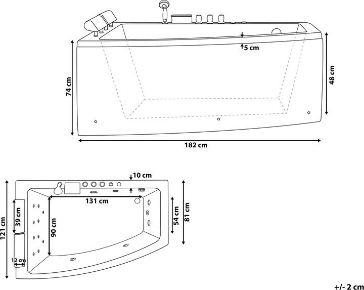 Produktbild Topeshop Serrana (565 l, 182 cm, 122 cm)