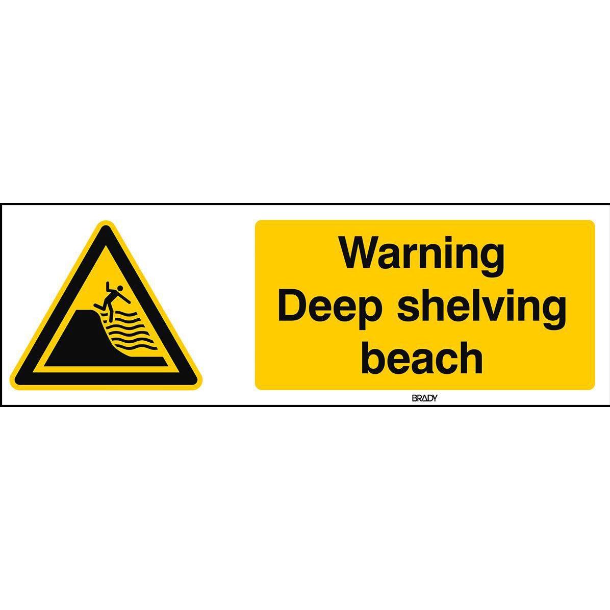 Brady, Sicherheitskennzeichnung, ISO Safety Sign - Warning