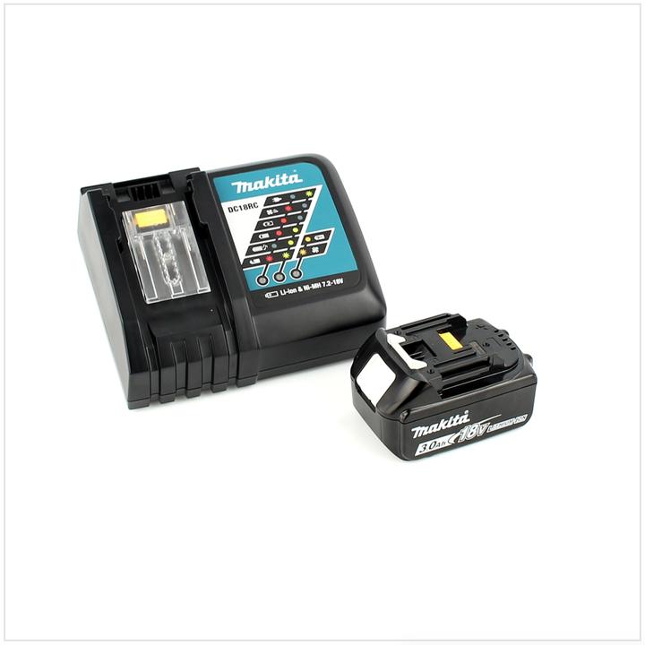 Produktbild Makita DTM 51 RF1J 18V Li-Ion Akku Multifunktionswerkzeug im Makpac + 1x 3,0 Ah Li-Ion Akku + Akku S