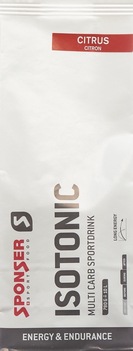 Actual product image Sponser Isotonic (Lemon, 1 x)