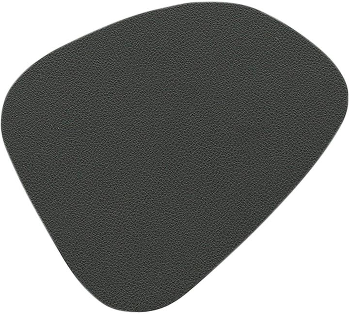 Zeller Present Glasuntersetzer-Set Kunstleder 2-farbig 4-teilig 10x12 cm (4x, Glass coaster)