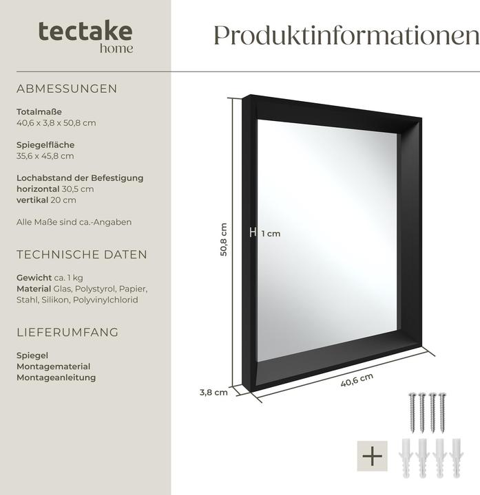 Image du produit tectake Elina (40,5 x 51 cm)