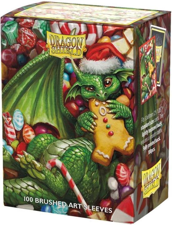 Produktbild Arcane Tinman Dragon Shield: Brushed Art – Christmas 2024 (100)