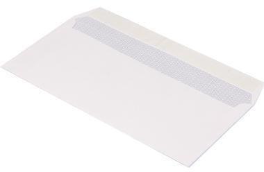 Bong 03003780 Briefumschlag DIN lang (110x220 mm), 100g hochweiss FSC, haftklebend, 250 Stück (110 x 220 mm, 250 x)