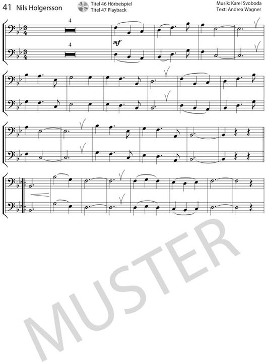 Produktbild Posaunen Fuchs Spielbuch (mit MP3-CD) (Deutsch, Helmut Hage, Stefan Dünser, 2017)