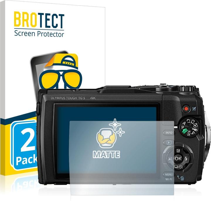 BROTECT Film de protection antireflet Protection d'écran mat (Protecteur d'écran, Tough TG-5)