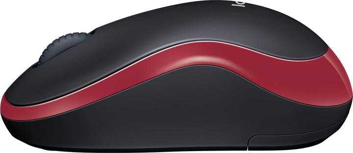 Actual product image Logitech MOUSE USB OPTICAL CORDL. M185/RED 910-002240 (Wireless)