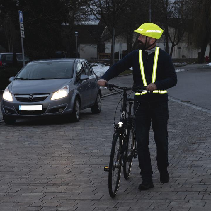Produktbild Hama Warngurt für Fahrrad, Joggen, reflektierend, verstellbar, Universalgrösse