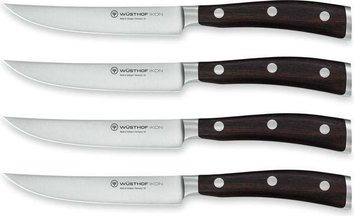 Immagine prodotto Wüsthof Set di coltelli da bistecca Ikon (4 pz., Coltello)