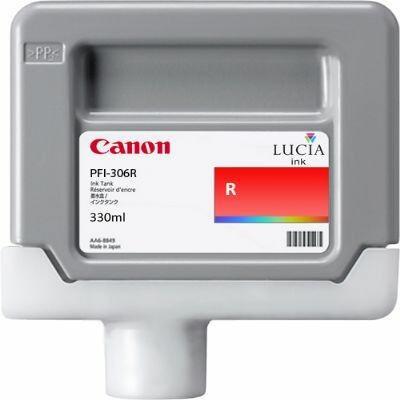 Canon, Druckerpatrone, Tinte Large Format red Orig.Nr. PFI-306R (R)