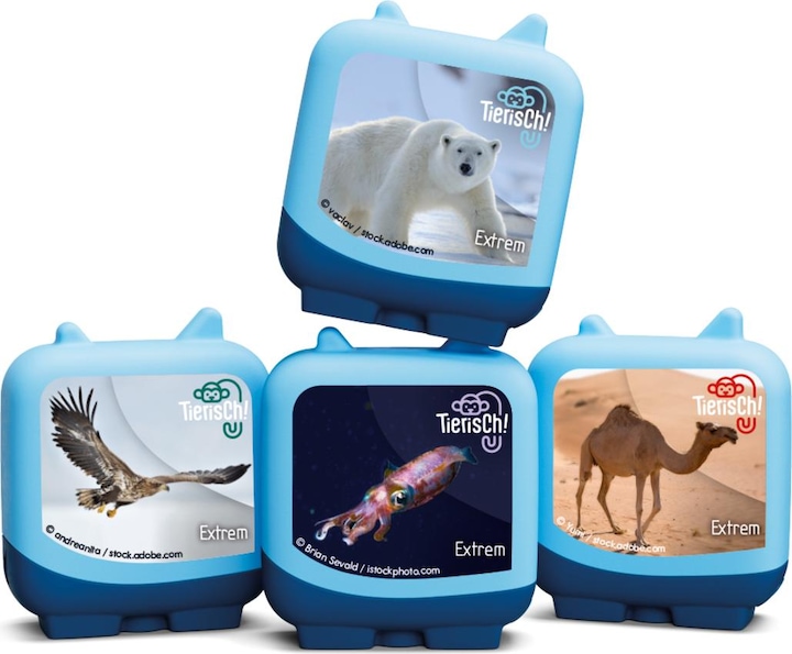 Immagine prodotto Tonies Clever Tonie - Animale! Set da 4 pezzi (Tedesco)