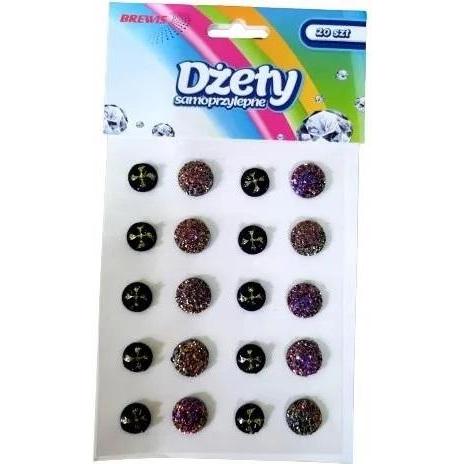 Brewis Selbstklebende Strasssteine ​​20 Stk