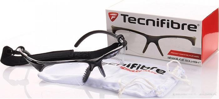 Produktbild Tecnifibre Squashbrille (Orange, Black, Orange, Black)