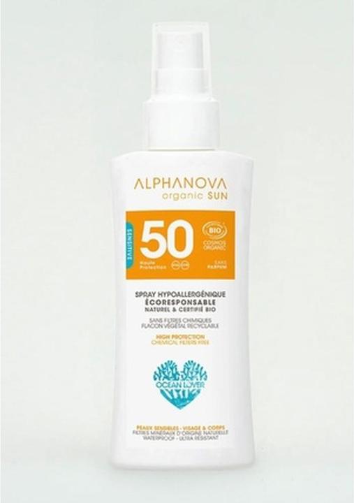Produktbild Alphanova SUN Spray Reise SPF50 hypoallergen liq (Sonnenspray, SPF 50, 90 g)