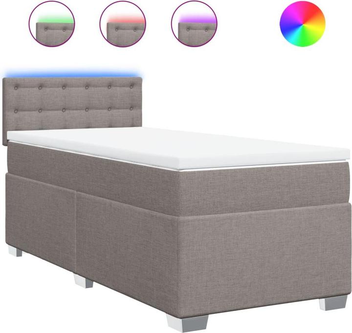 Actual product image vidaXL Boxspringbett (80 x 200 cm)