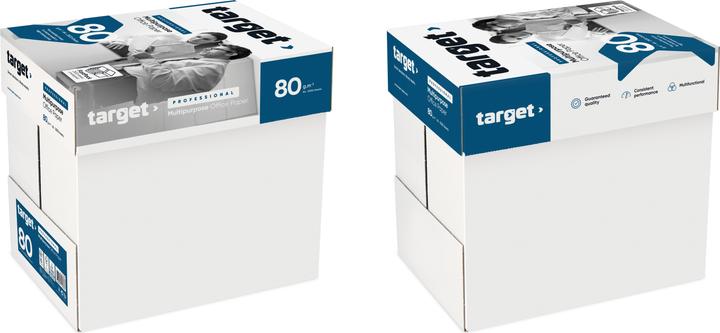 Image du produit Target Papier (A4, 500 feuilles, 80 g/m²)