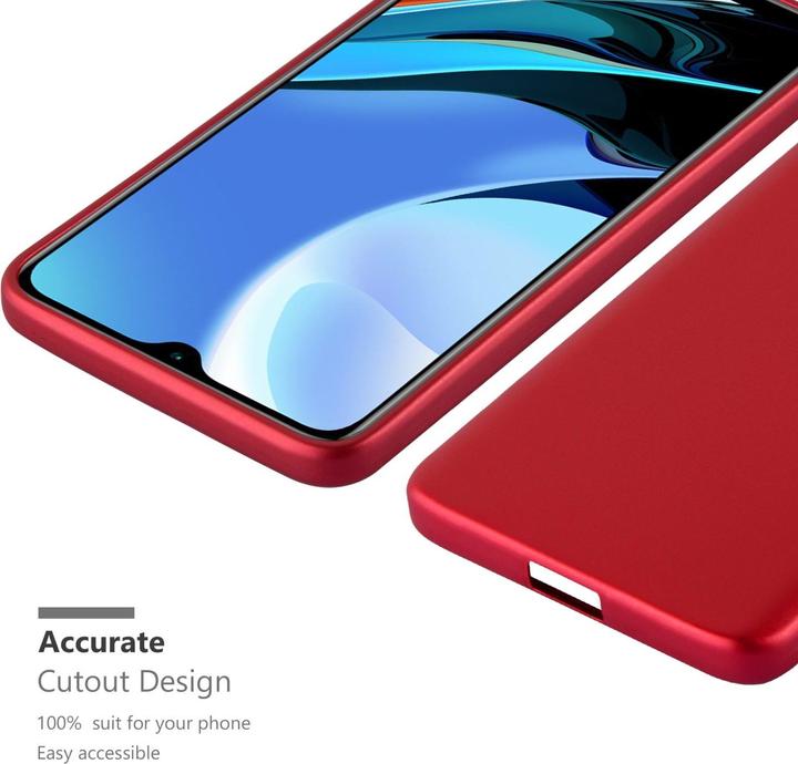 Actual product image Cadorabo TPU Matt Metallic Sleeve (Xiaomi Redmi 9T)