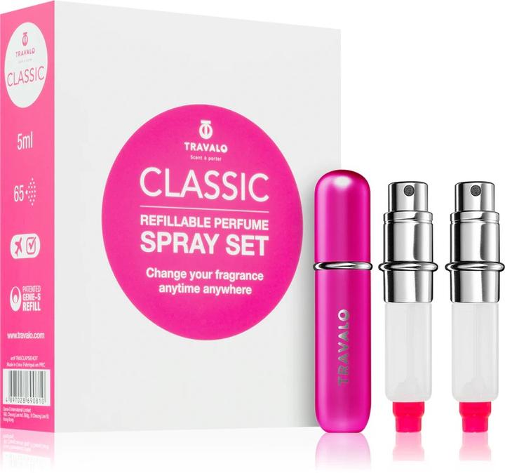 Actual product image Travalo Classic - Hot Pink Set (Perfume set)
