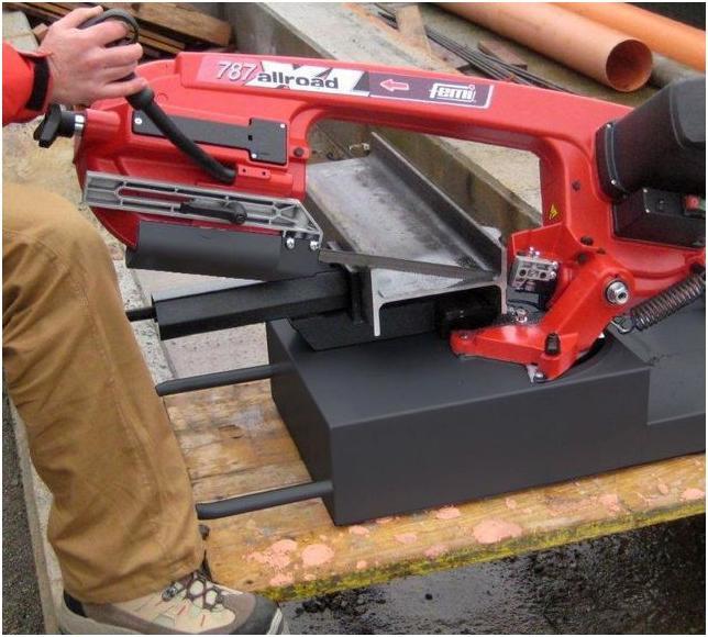 Image du produit Femi 8487025 787DA XL Allroad Scie à ruban mobile avec système de sac hydraulique